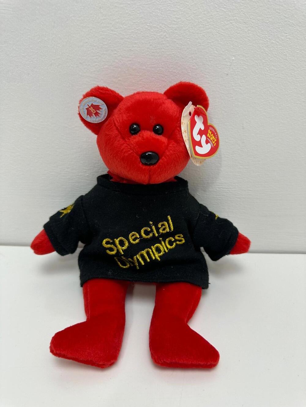 Ty Beanie Baby “Canada” the I Love Canada - Special Olympics Bear! (8.5 inch)